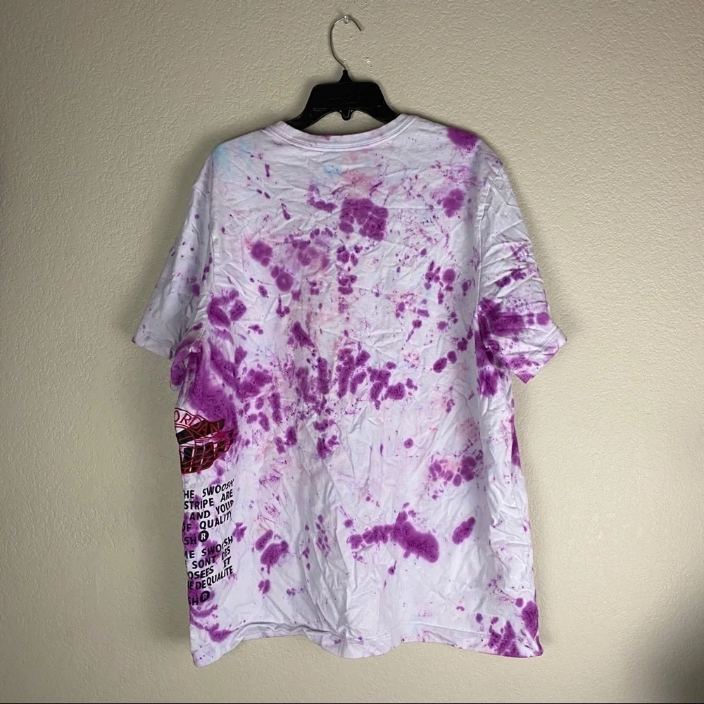 Air Jordan Logo Tie Dye Vintage Shirt Size XXL