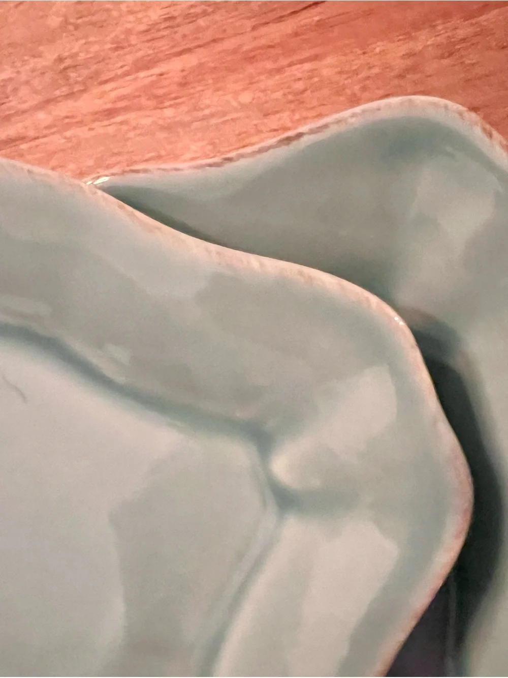 Pottery Barn set scalloped