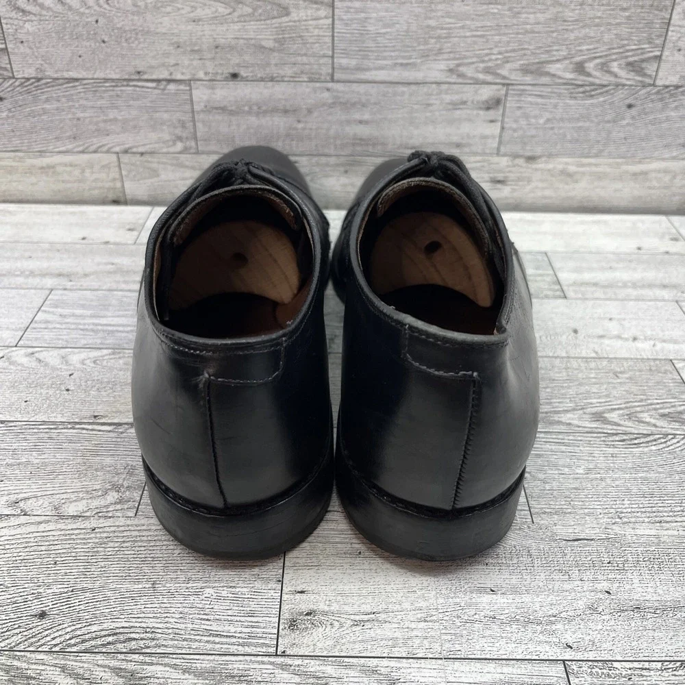 Allen Edmonds Clifton Black‎ Leather Cap Toe Oxford Dress Shoes Men Size 10D