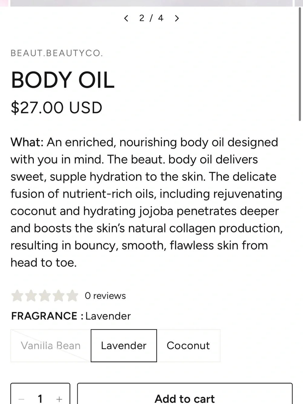 Beaut. Beauty Co. ideal feel delivers