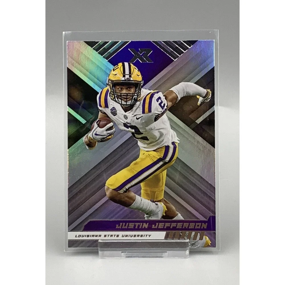 JUSTIN JEFFERSON 2023 Panini‎ Chronicles Draft XR #5 LSU