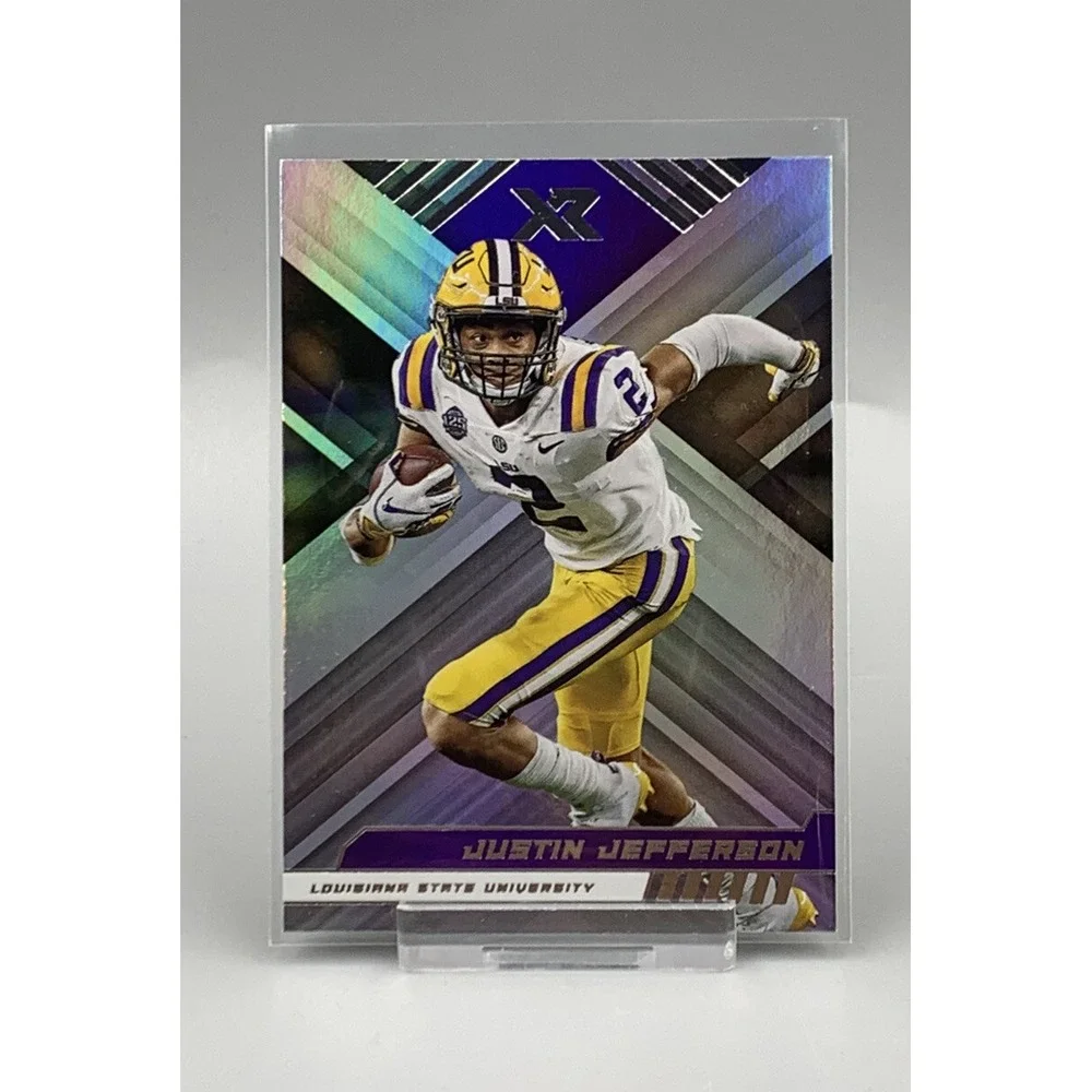 JUSTIN JEFFERSON 2023 Panini‎ Chronicles Draft XR #5 LSU