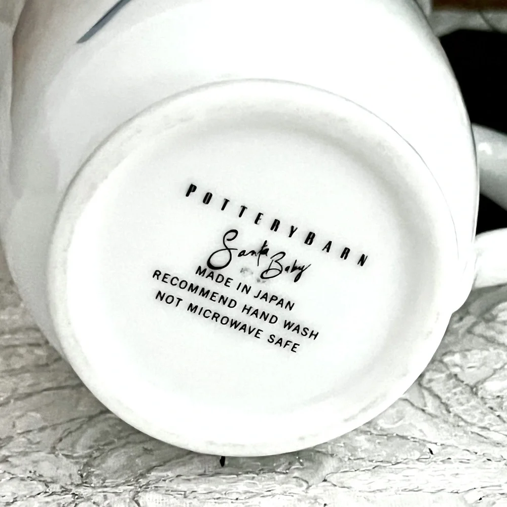Fun Santa Baby Mug by Pottery Barn
