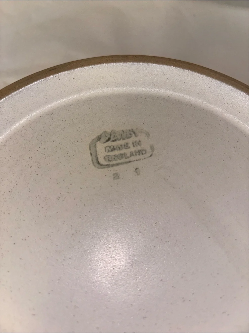 Denby cream ceramic