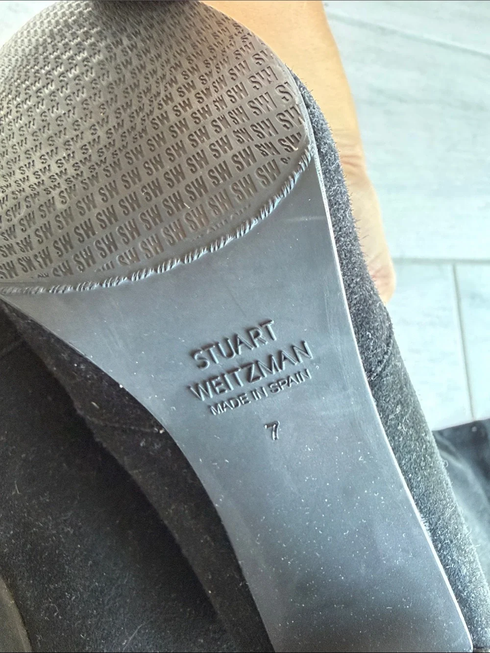 Stuart Weitzman fit jeans like