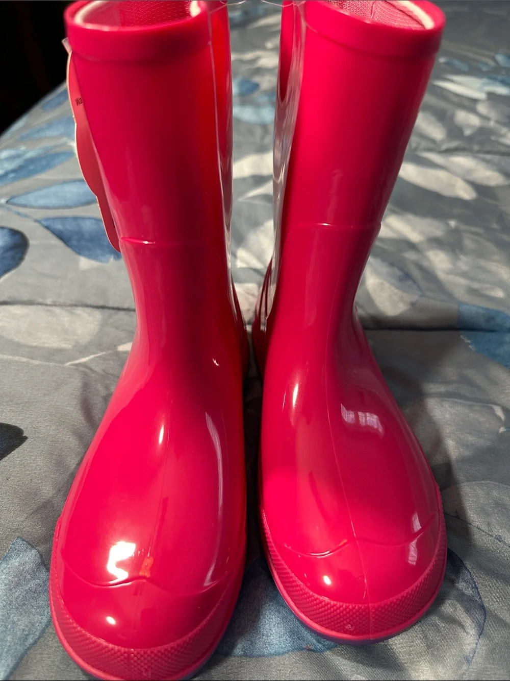 NWTS wonder nation Bright Pink Kids Rain Boots Sz 13/1 ☔️🩷