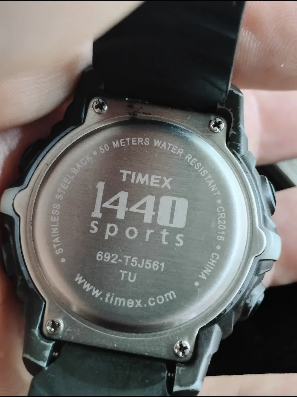 Timex clear digital
