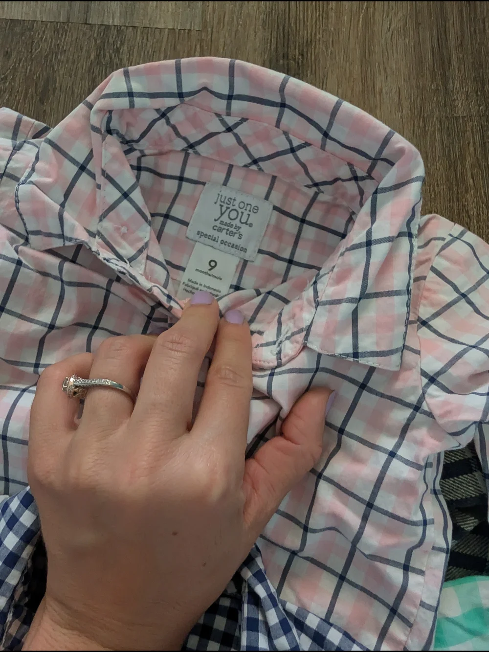 Lot Of Children's Button-Front Shirts