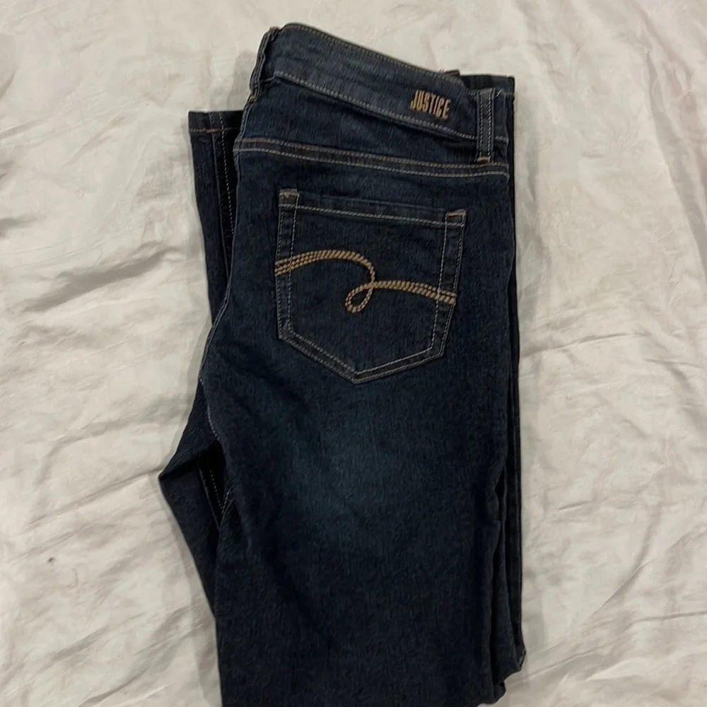 Justice jeans size