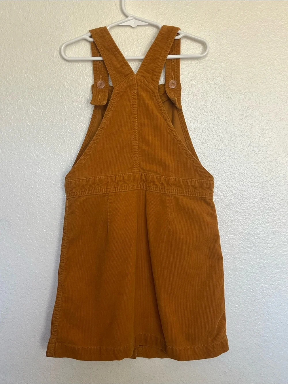 Old Navy pinafore measurements front