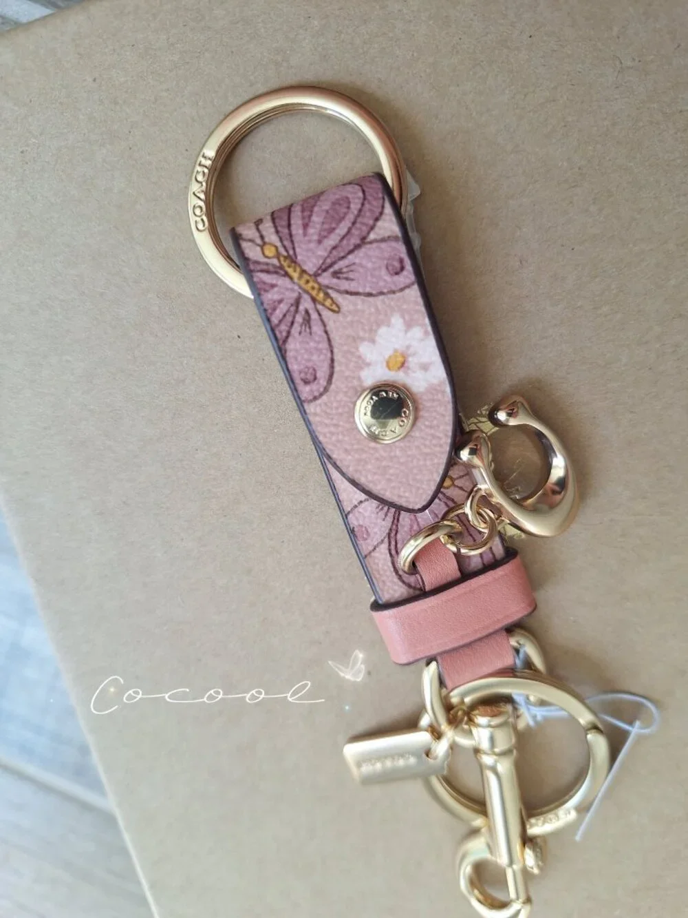 Coach butterfly flowers