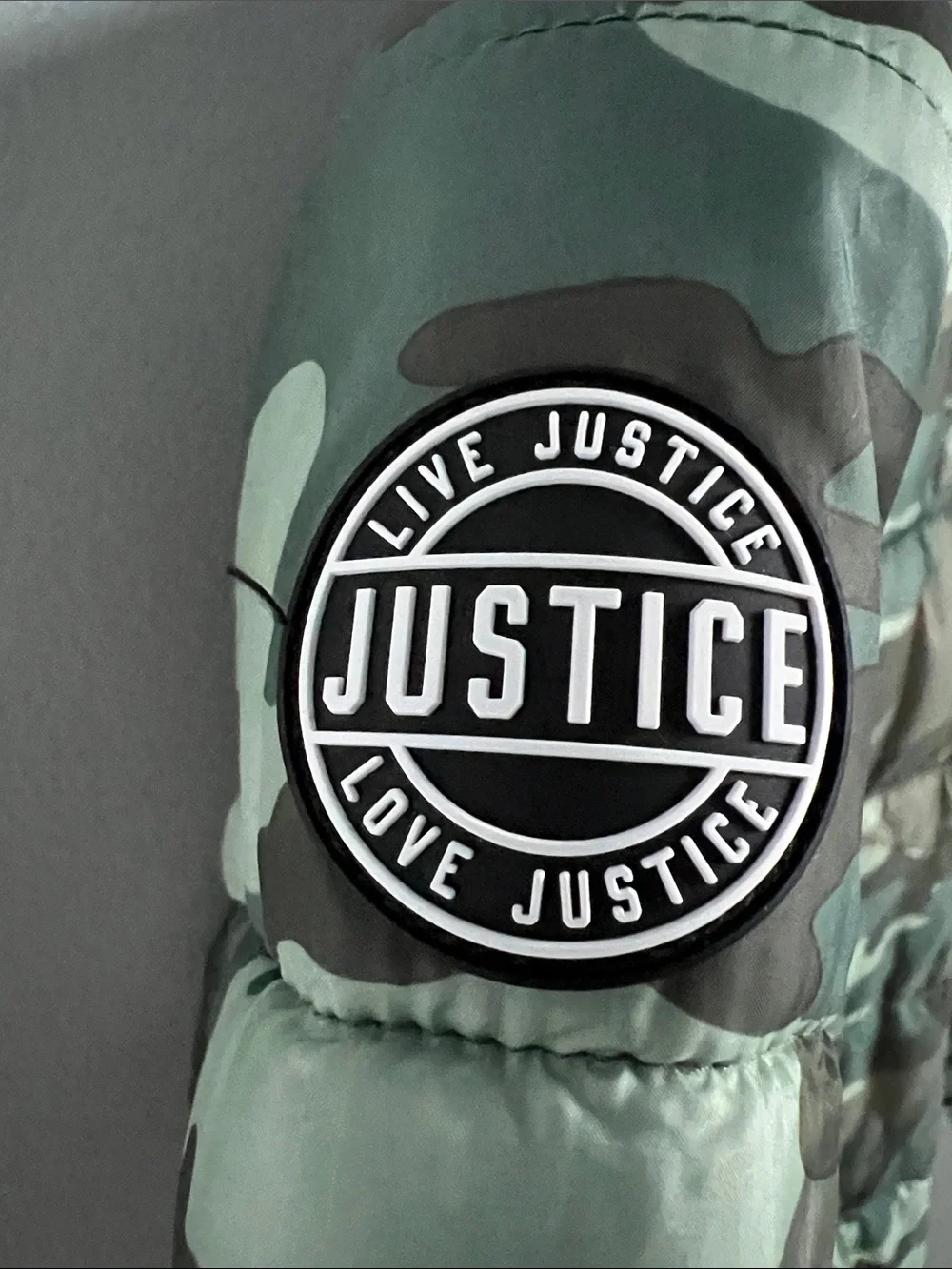 Justice items if coat