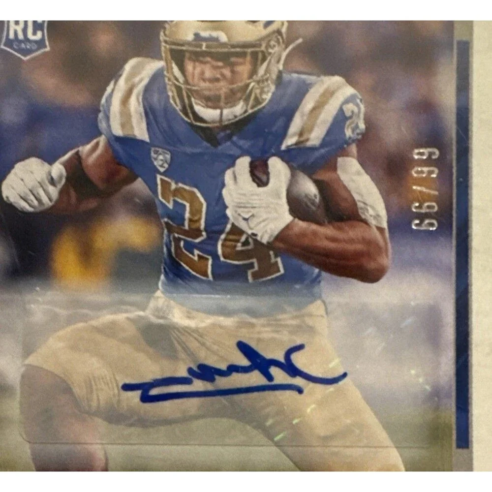 Zach Charbonnet 2023 Chronicles Draft Picks Contenders Autographs 93/99 #10 SEA
