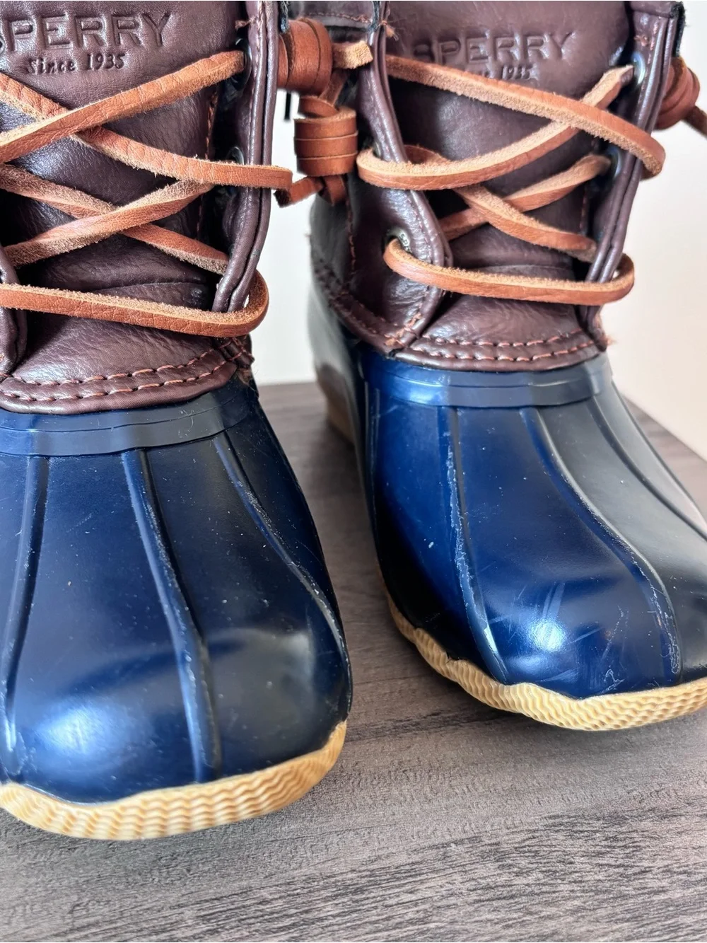 Sperry rubber synthetic