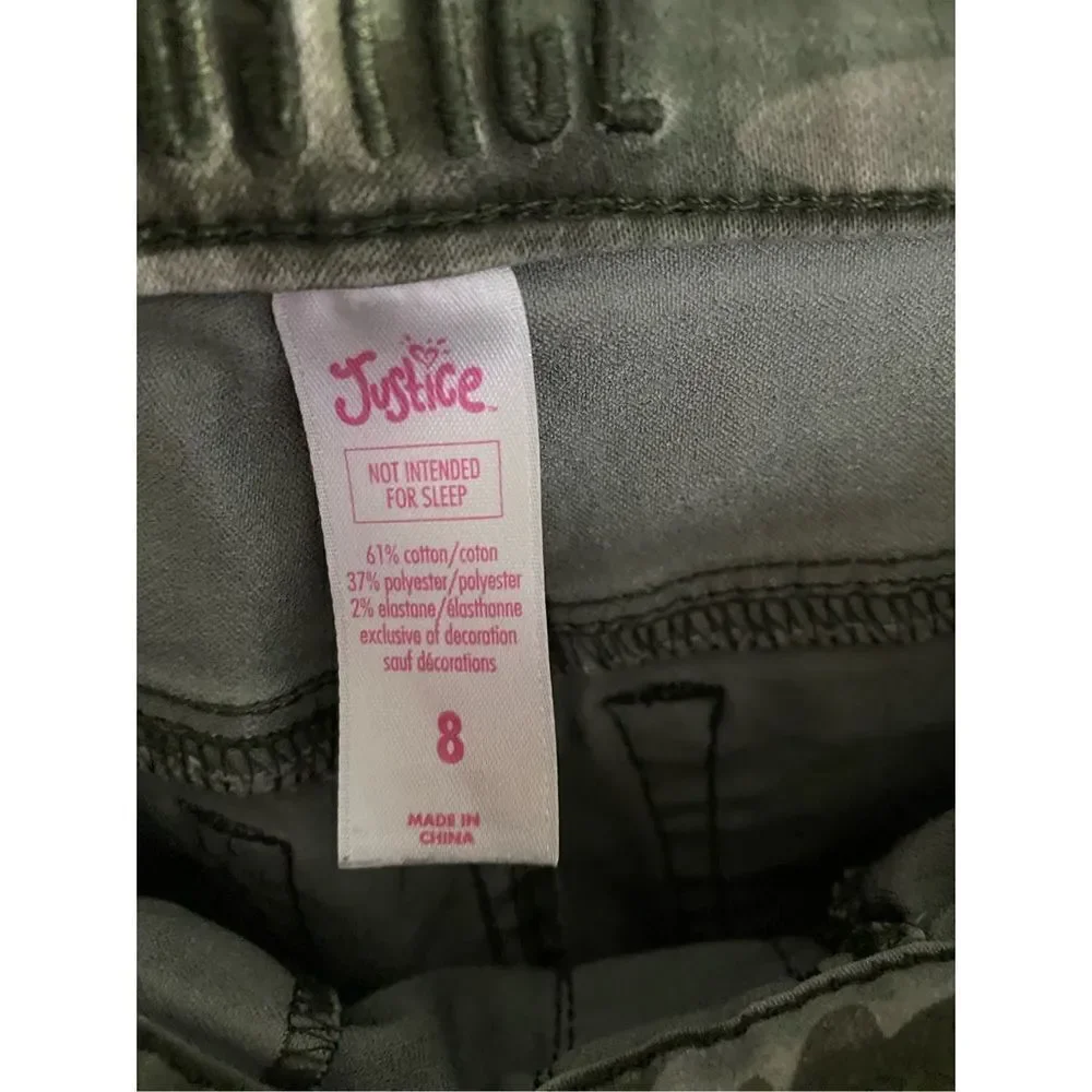 Justice girls green