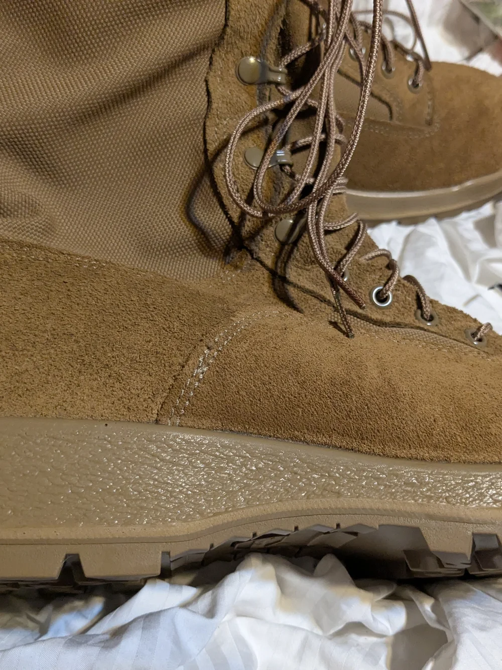 Bates  Bates Boots Temperate Weather Tan brown Combat Size 12.5