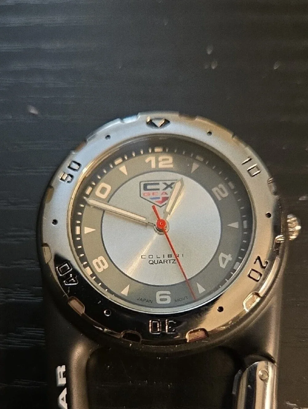 Black Colibri Of London Clip Watch - Men's Swim Accessory