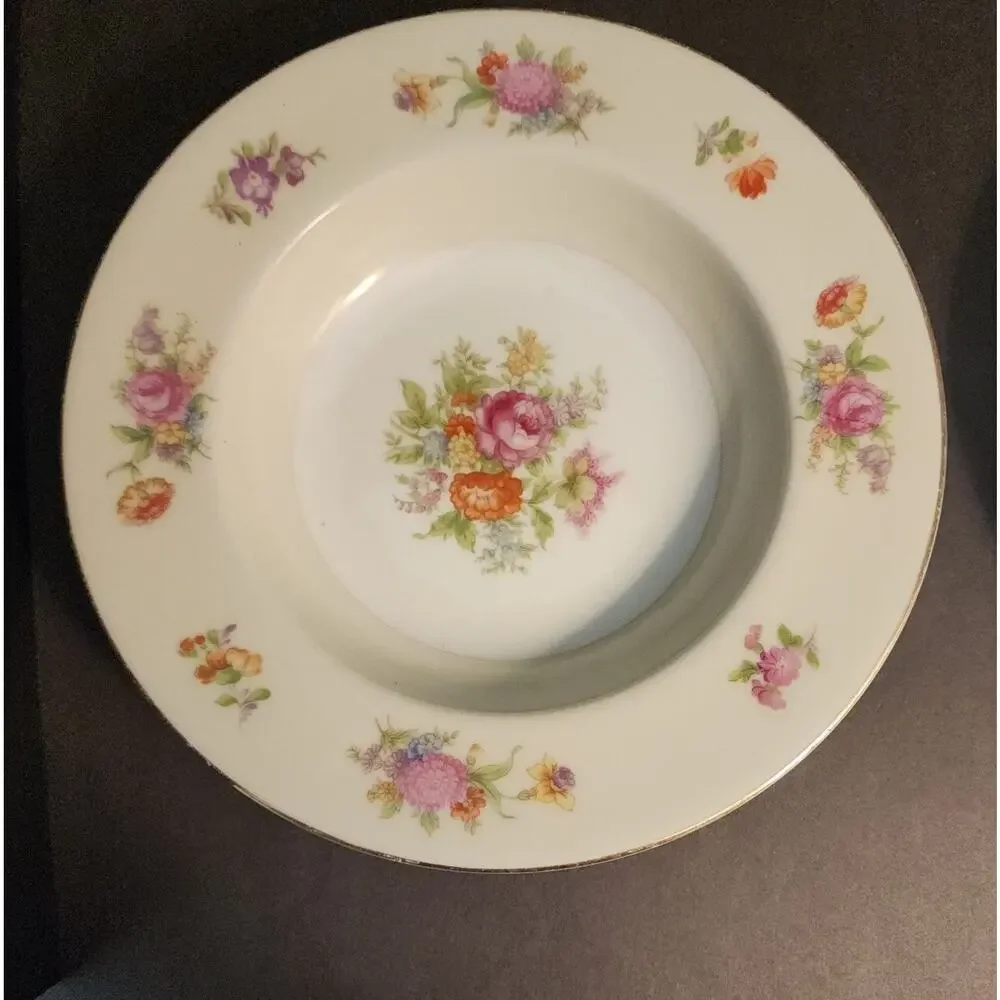 Rose China vtg rose