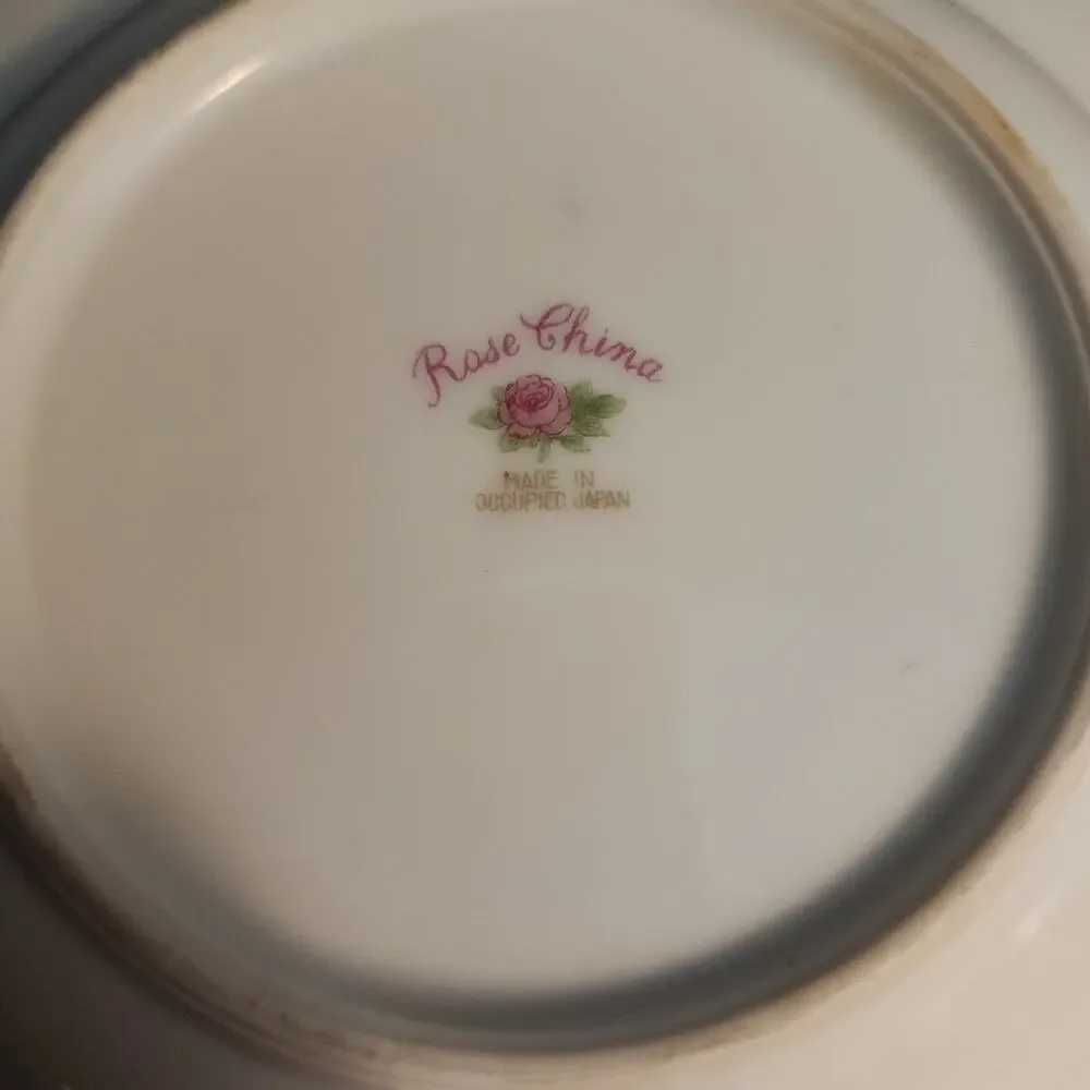 Rose China vtg rose