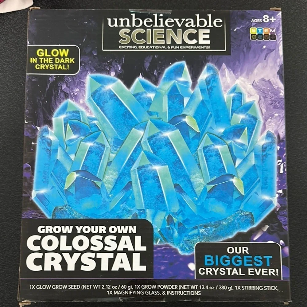 Unbelievable Science Colossal Crystal Kit