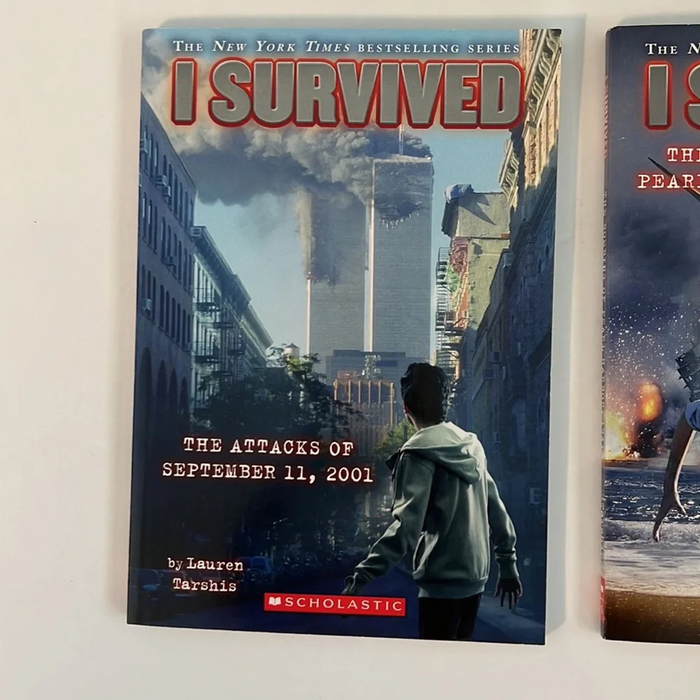 I Survived Kids Book Bundle The Attack of 9/11 & Bombing of Pearl Harbor