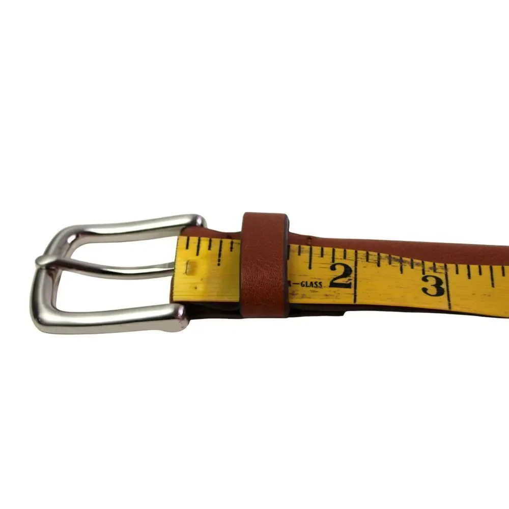 INDIA BROWN GENUINE LEATHER 1 1/4