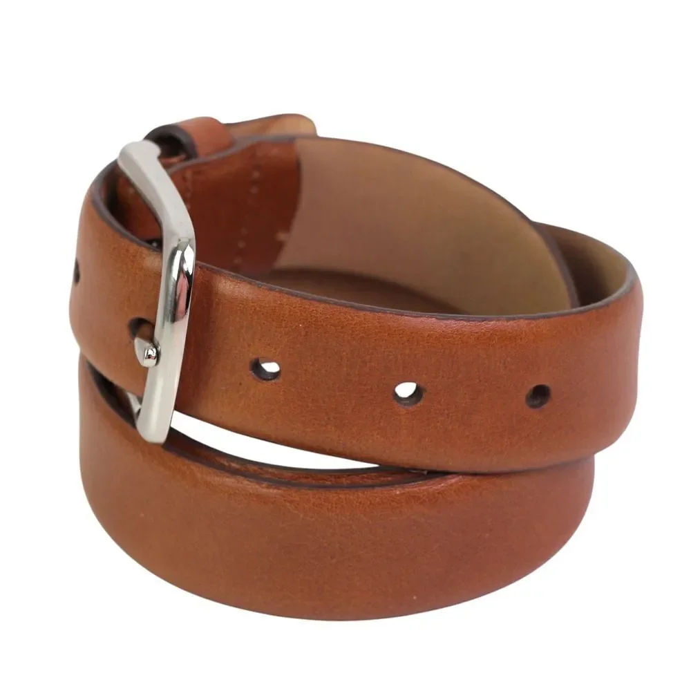INDIA BROWN GENUINE LEATHER 1 1/4