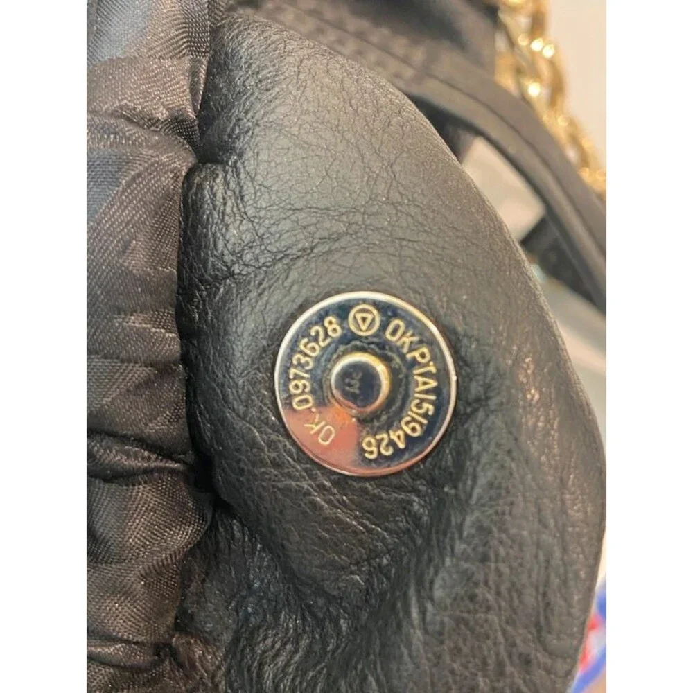 Michael Kors Black Bag Purse Should Hand Bag Leather with Charm