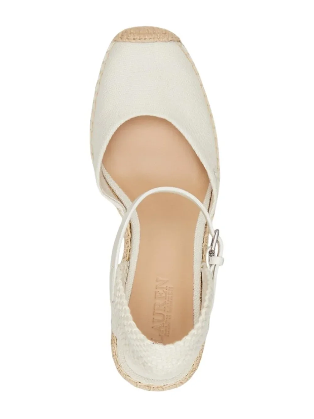 Lauren Ralph Lauren Robby Canvas and Jute Espadrille Sandals