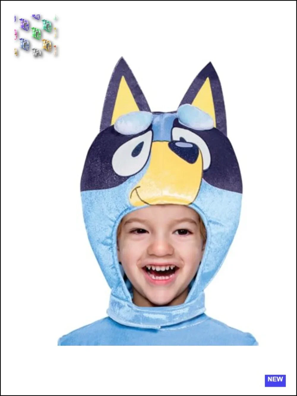 Official Bluey Costume for Kids Jumpsuit Headpiece Toddler Halloween Cosplay