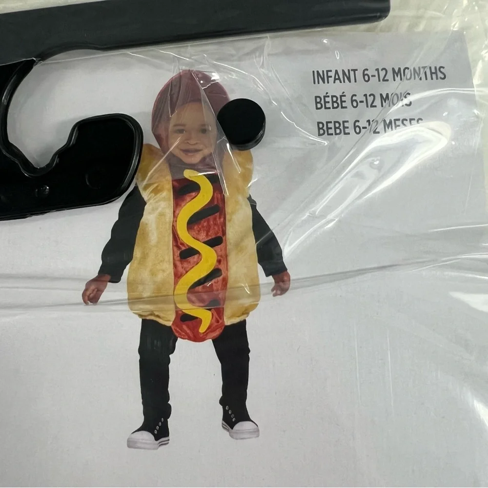 Hot Dog costume NEW infant 6-12 months Halloween