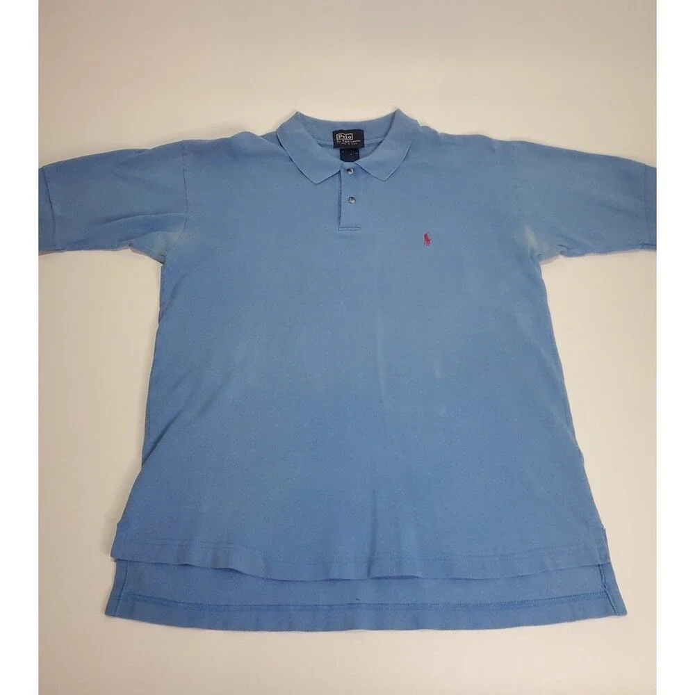 Polo By Ralph Lauren Men's Polo Shirt,‎ Large, Blue