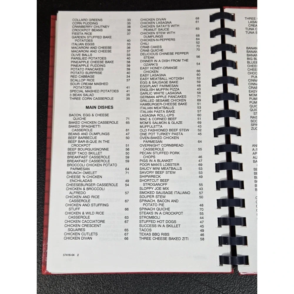 Scott Middle School Families Cookbook Coatesville, Pennsylvania Recipe Book 2004
