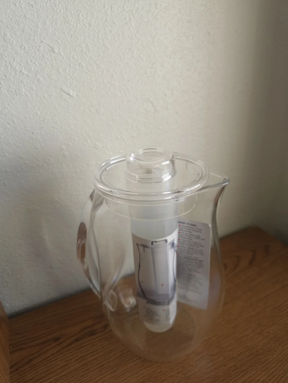 Prodyne Pitcher On Ice 2.5 Quarts Crystal Clear Acrylic Pitcher NEW Out Of Box