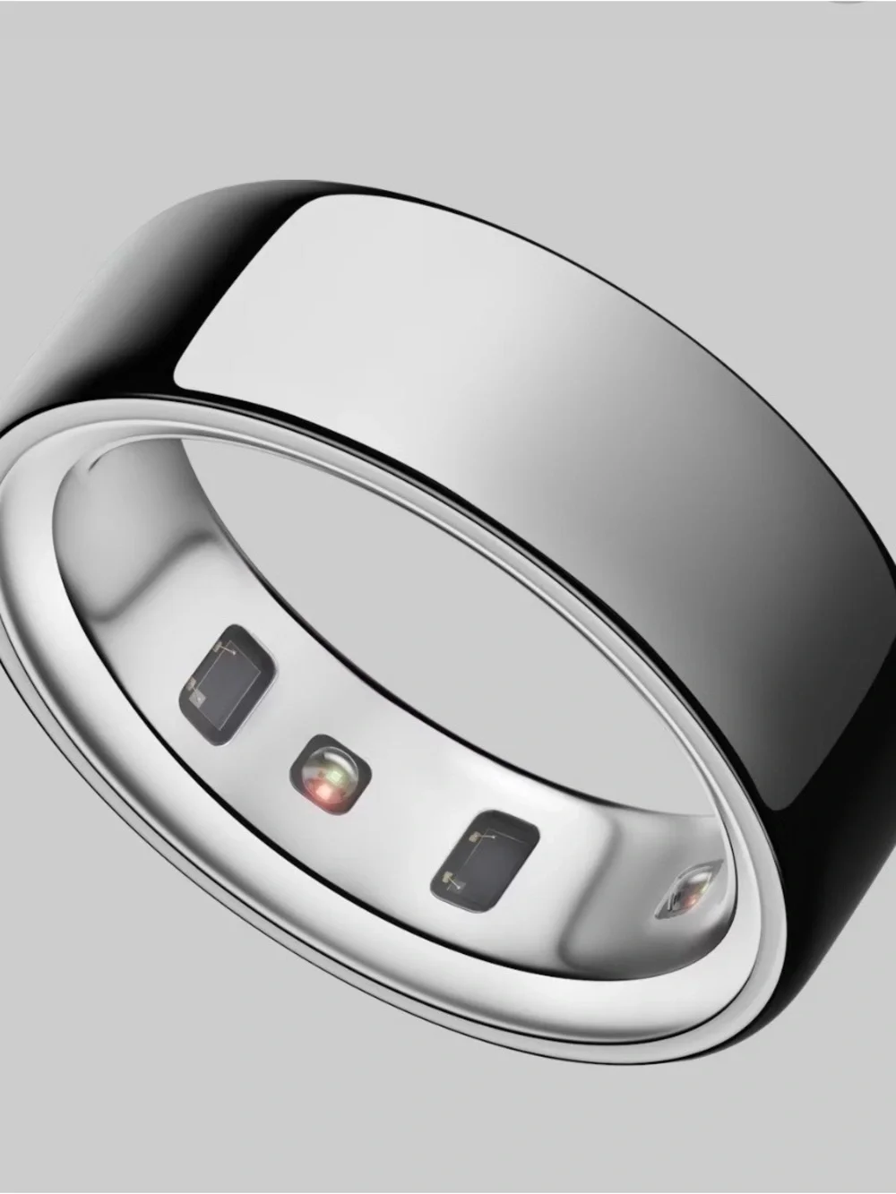 Oura Ring 4 (Silver) Smart Health Ring