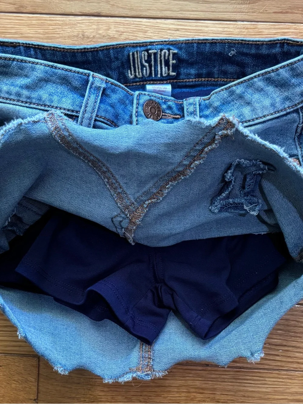 Justice girls blue