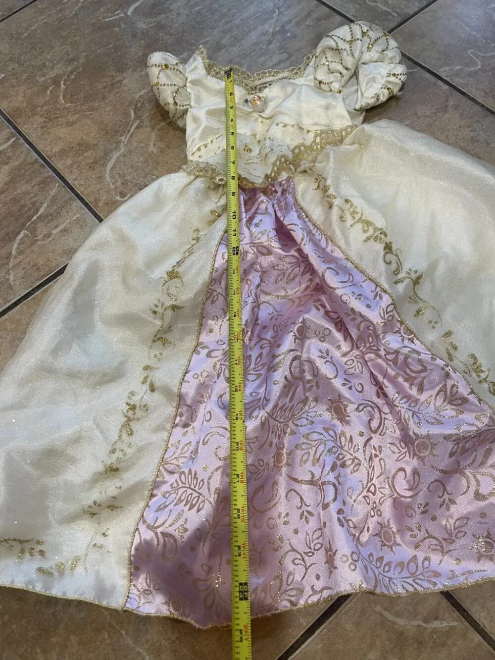 Disney Store 2012 Rapunzel Tangled Ever After Wedding Dress Costume 2/3