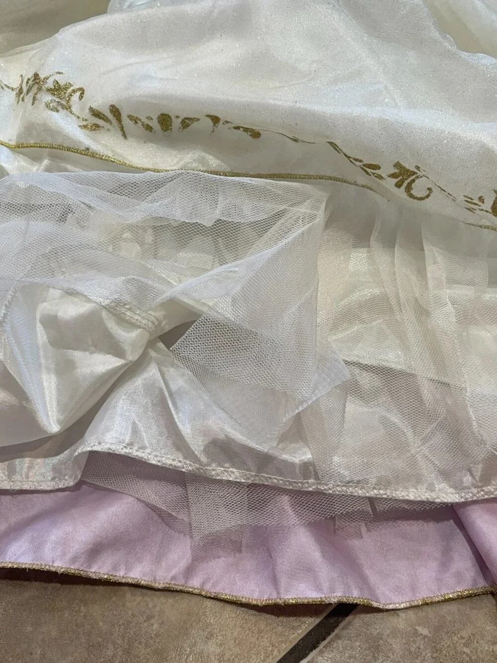 Disney Store 2012 Rapunzel Tangled Ever After Wedding Dress Costume 2/3