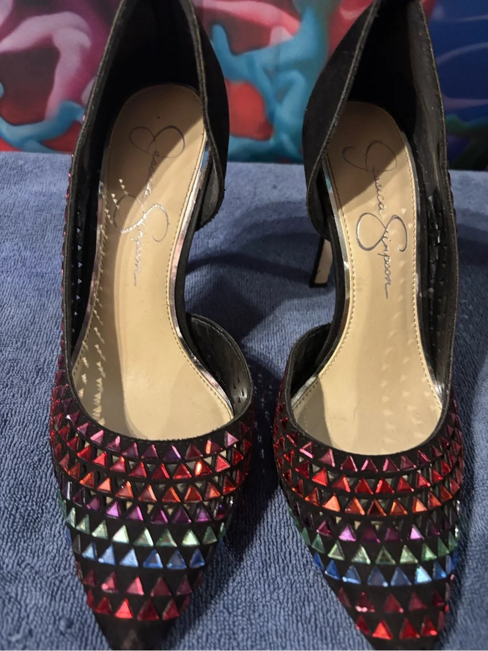 Jessica Simpson elegant black
