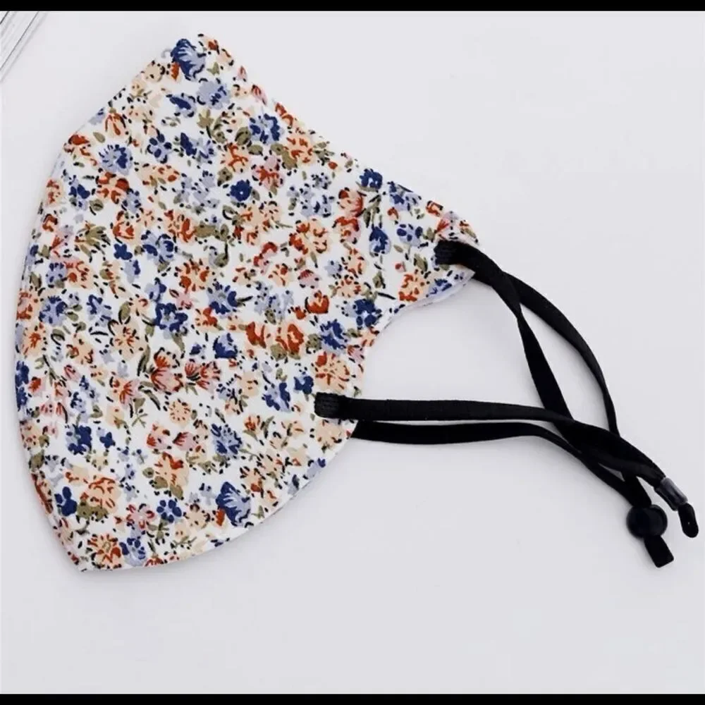 Floral Patterned Face Mask