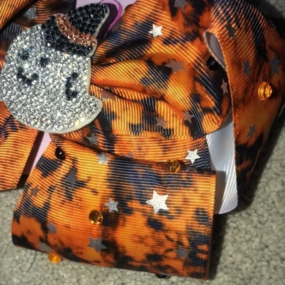 Jo Jo Siwa Bow Clip Ghost Witch Hat Halloween‎ New