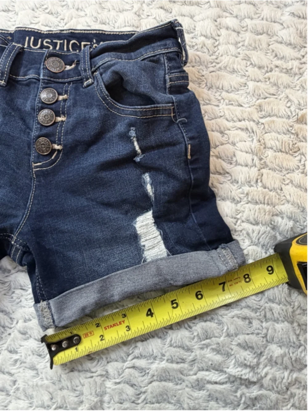 Justice girls size