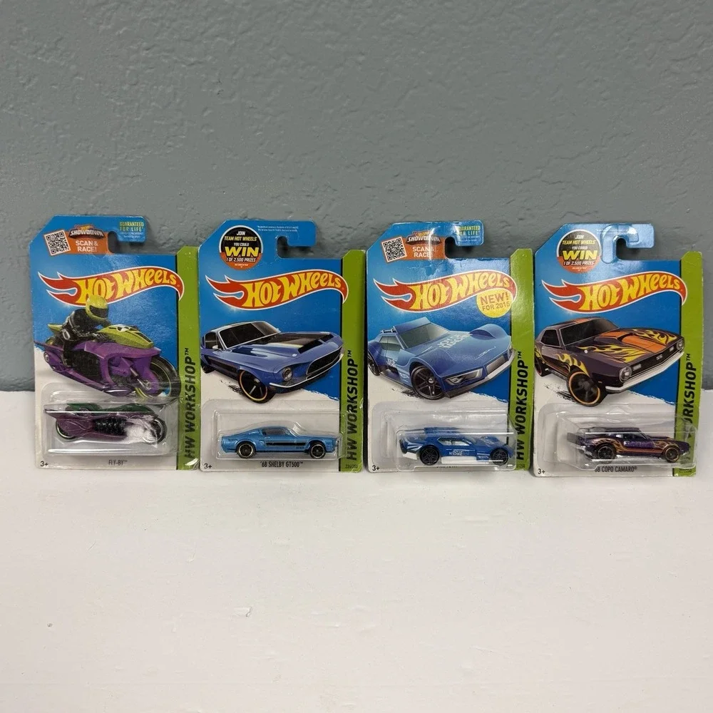 Hot Wheels Bent‎ Cards Still Sealed Lot Of 4 Various Models