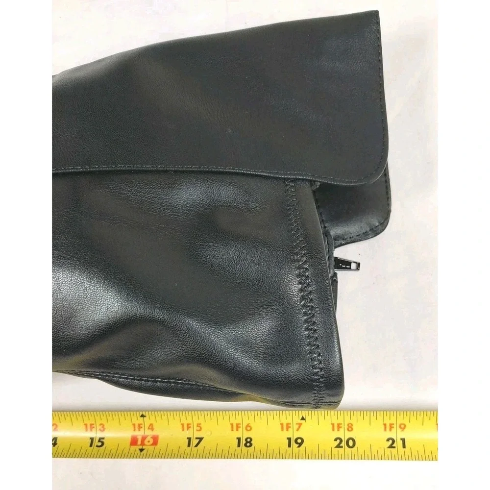 Style & Co. Womens Charlaa‎ Faux Leather Over-The-Knee Boots | Black Sm | 7M