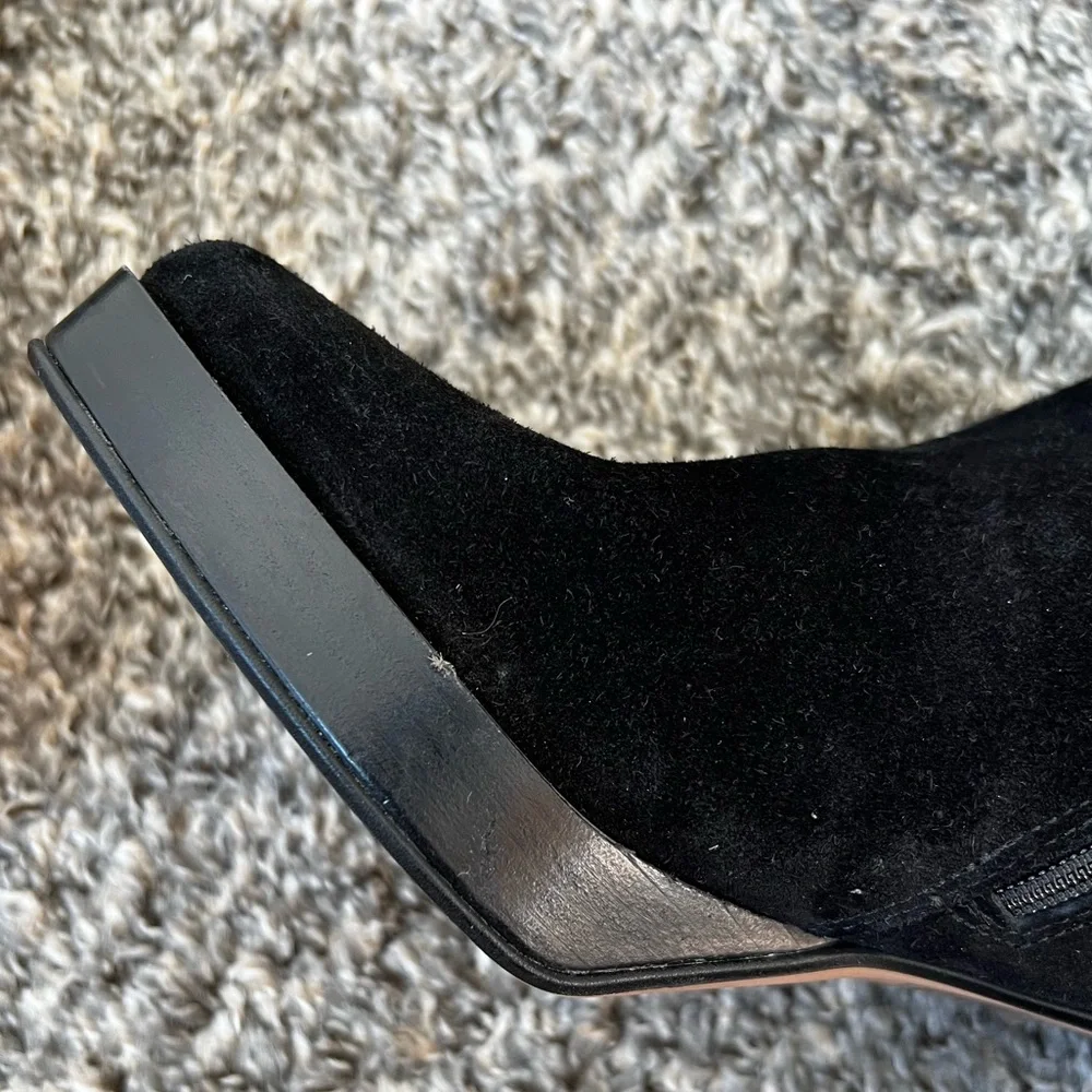 Free People Black Suede NWOT Echo Platform‎ Over The Knee Boot Size 9.5