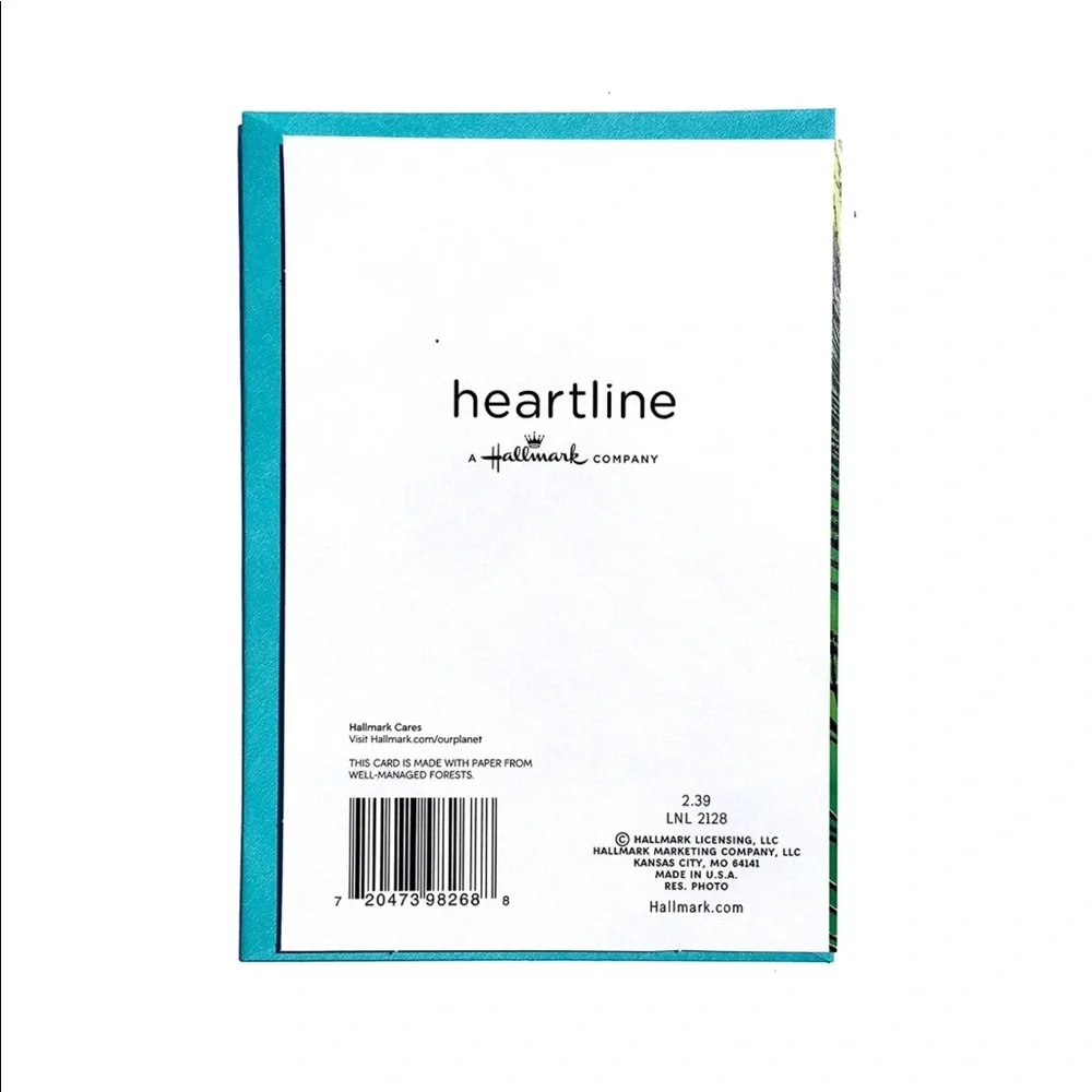 Heartline by Hallmark single blank