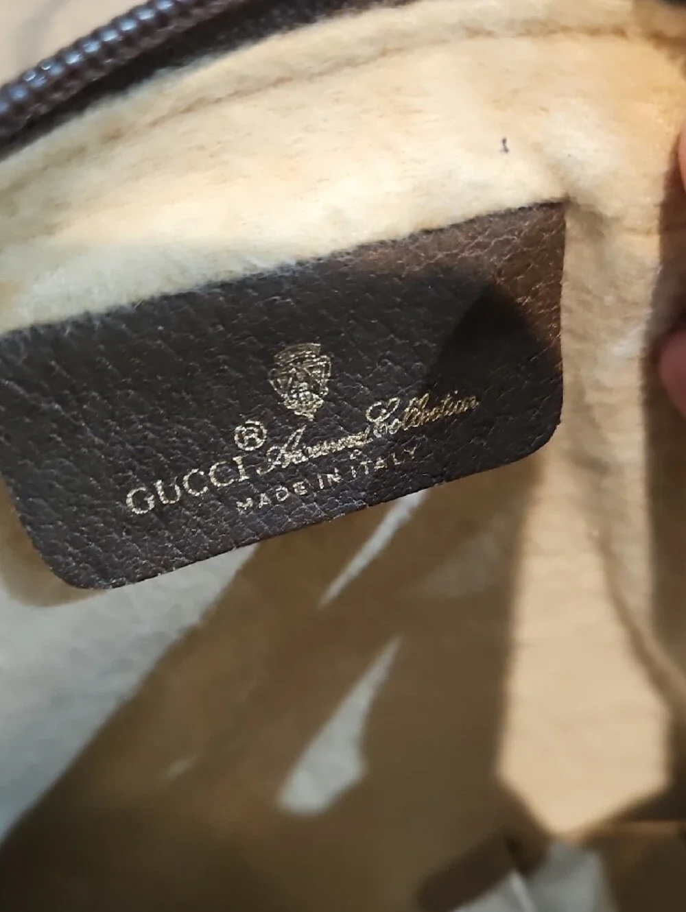 Gucci toiletry bag