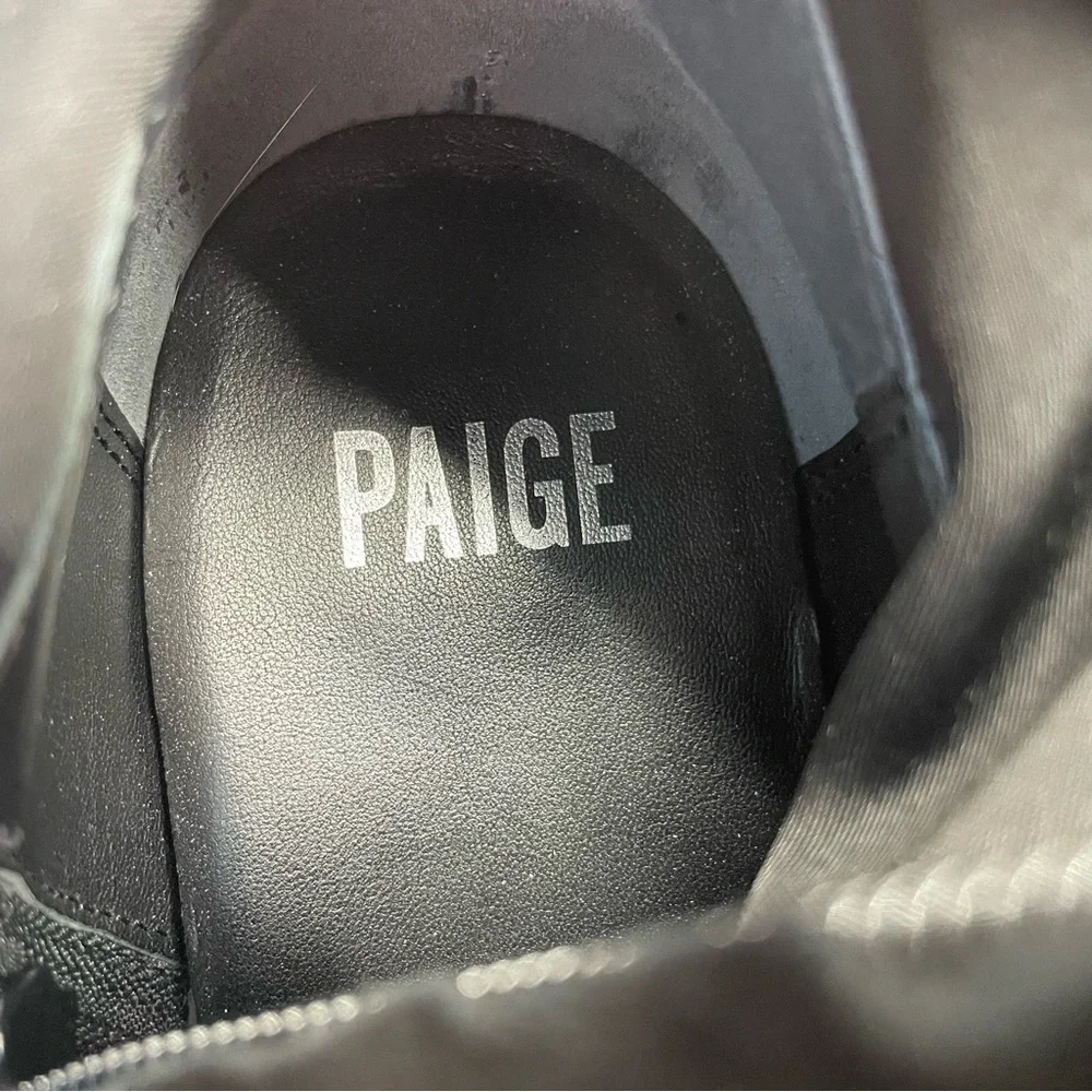 PAIGE Jacey Over‎ the Knee Stretch Boot black 9.5