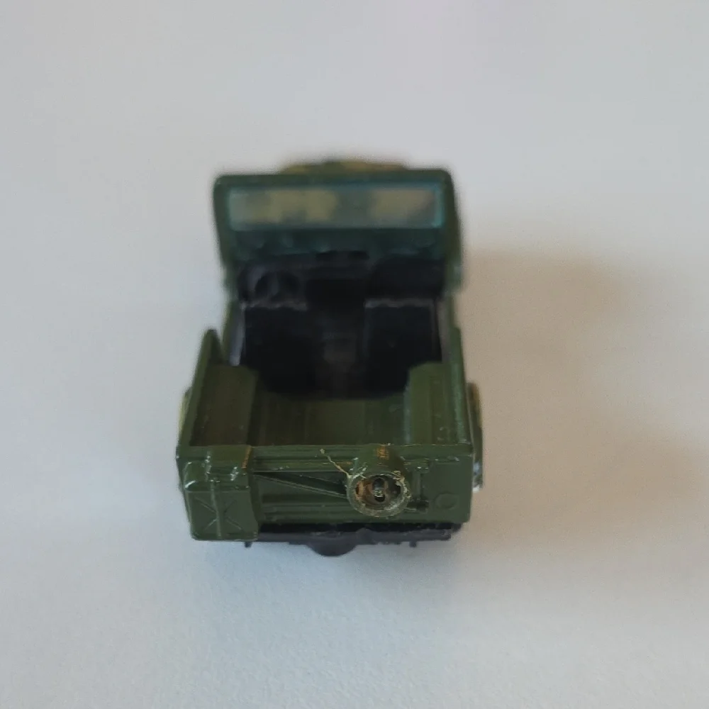 YAT MING US ARMY Diecast Jeep  #1608 Green Camouflage