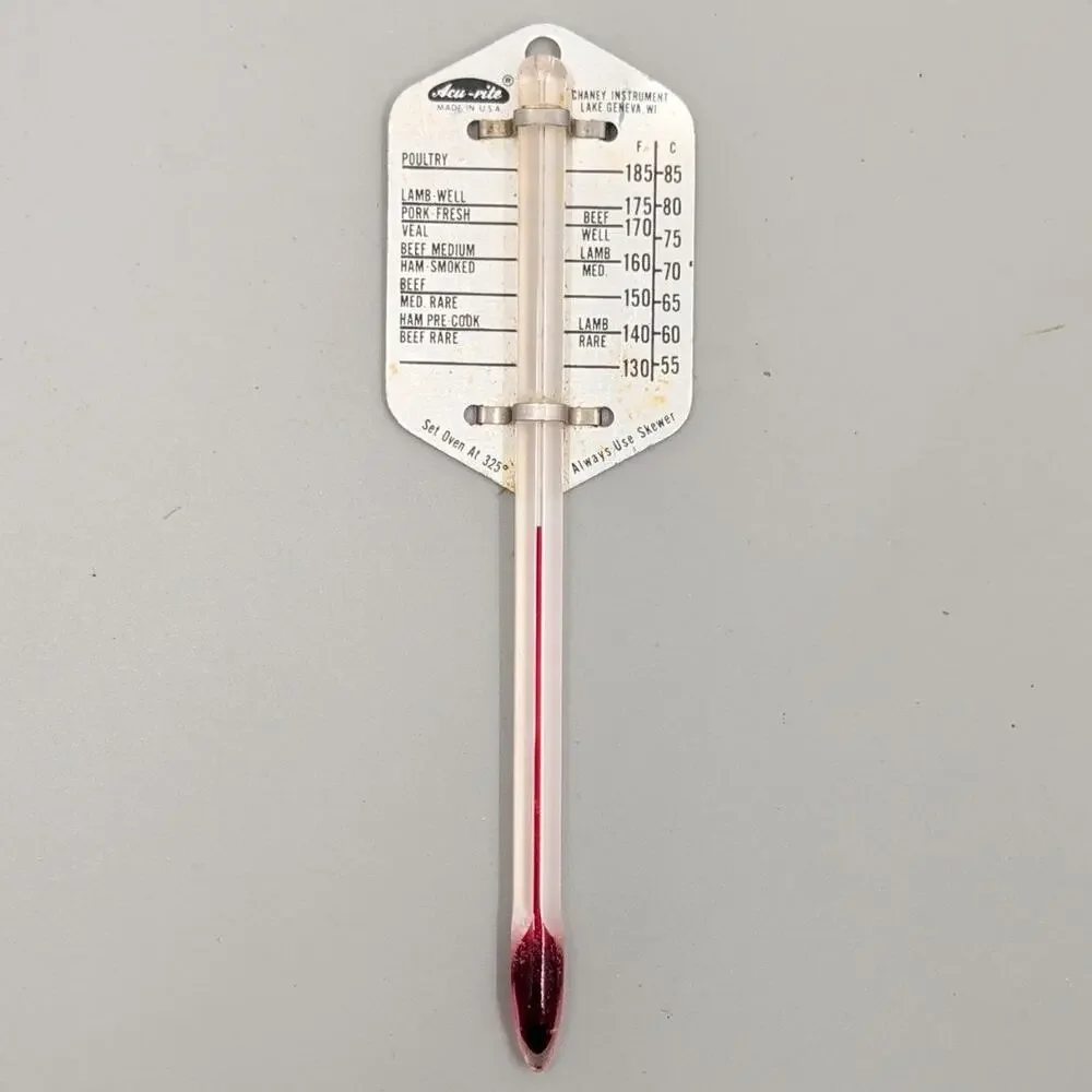 Vintage Acu-rite Meat Thermometer 5.5